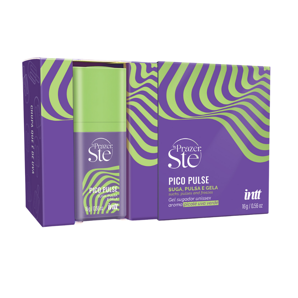 PICO PULSE GEL SUGADOR UNISSEX UVA VERDE 16G PRAZER BY STE - INTT