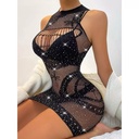 BODYSTOCKING VESTIDO SENSUAL KALISHA - IMPORTAÇÃO 6717