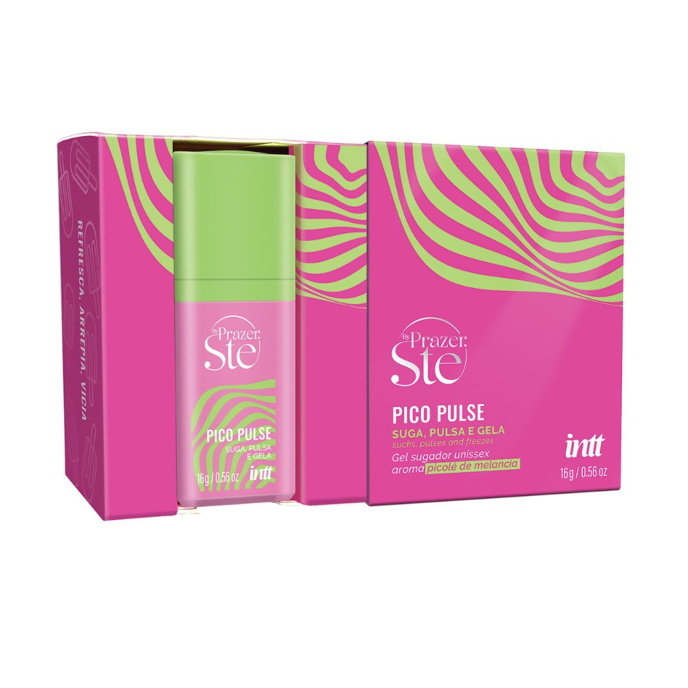 PICO PULSE GEL SUGADOR UNISSEX UVA VERDE PRAZER BY STE - INTT