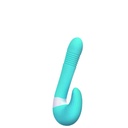 VIBRADOR RECARREGÁVEL DUPLO VAI E VEM DESTACÁVEL 10 MODOS DE VIBRAÇÃO - IMPORTAÇÃO VR095