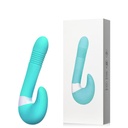 VIBRADOR RECARREGÁVEL DUPLO VAI E VEM DESTACÁVEL 10 MODOS DE VIBRAÇÃO - IMPORTAÇÃO VR095