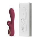 VIBRADOR RECARREGÁVEL COM ESTIMULADOR DE CLITÓRES COM 7 MODOS DE VIBRAÇÃO E 7 MODOS DE SUCÇÃO - IMPORTAÇÃO VR058