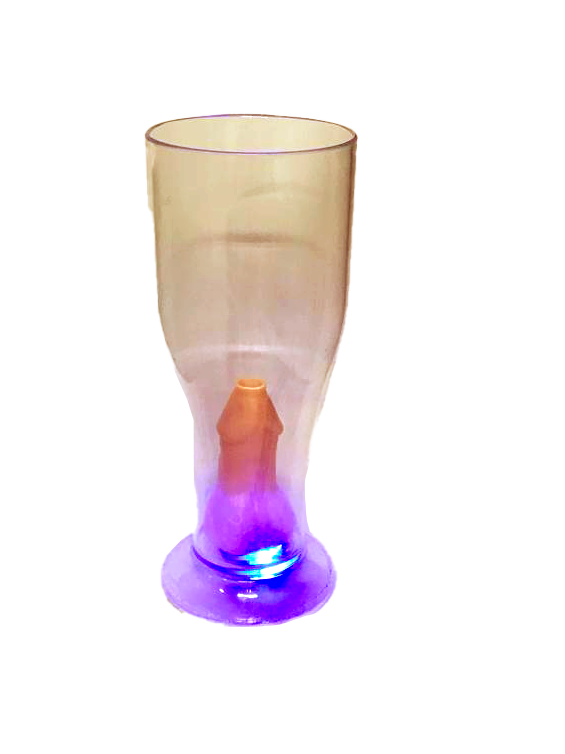 COPO DE CERVEJA ERÓTICO QUE PISCA - IMPORTAÇÃO