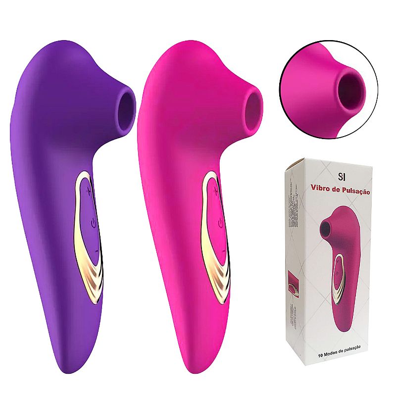 ESTIMULADOR CLITORIANO COM 10 MODOS DE PULSAÇÃO - SI 7838