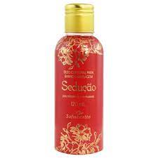 ÓLEO CORPORAL PARA BANHO E MASSAGEM SEDUÇÃO 120ML - SOFISTICATTO