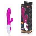 VIBRADOR COM ESTIMULADOR CLITORIANO E PONTO G COM 30 MODOS DE VIBRAÇÃO - IMPORTAÇÃO VR154