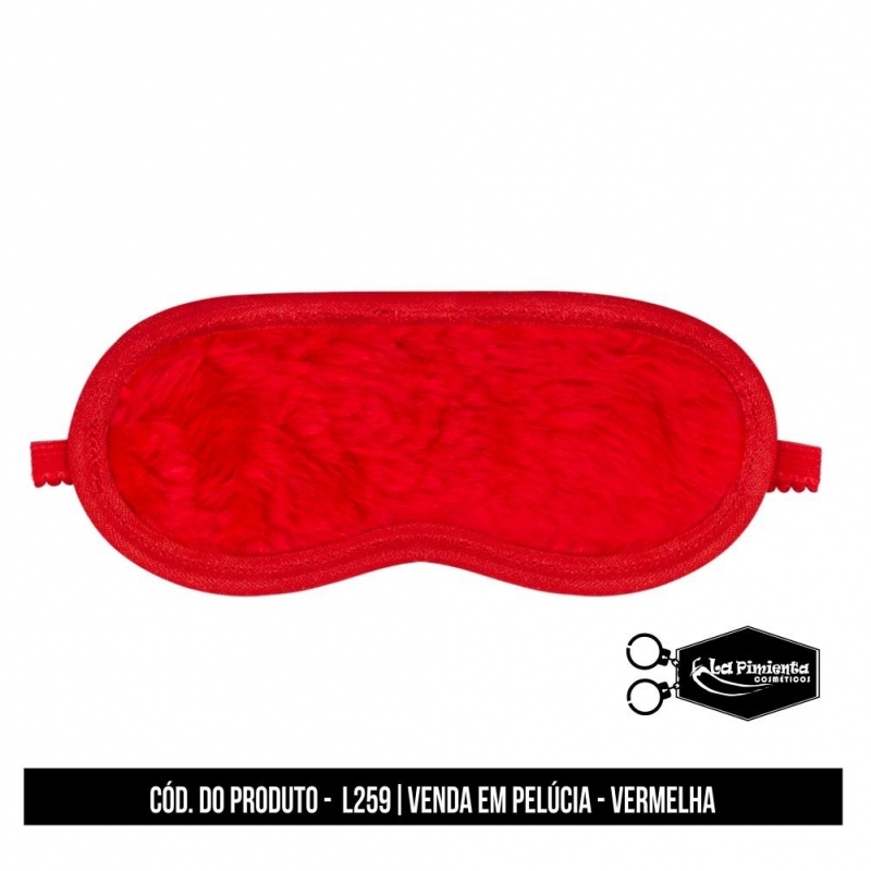 VENDA EM PELÚCIA VERMELHA - LA PIMIENTA L259 924