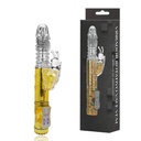 VIBRADOR ROTATIVO VAI E VEM COM ESTIMULADOR CLITORIANO BORBOLETA RECARREGÁVEL 36 VARIAÇÕES - RT020 180201