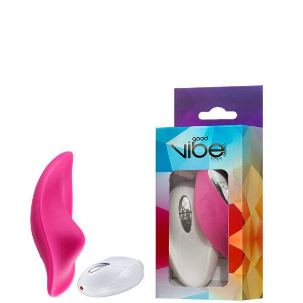 VIBRADOR DE CALCINHA RECARREGÁVEL COM CONTROLE WIRELESS E 12 MODOS DE VIBRAÇÃO - IMPORTAÇÃO VR047