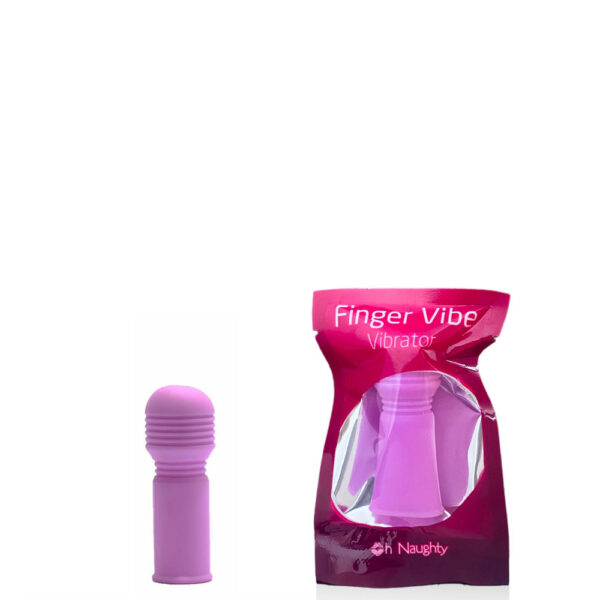 FINGER VIBE DEDEIRA VIBRATÓRIA COM SALIÊNCIAS - IMPORTAÇÃO CD003