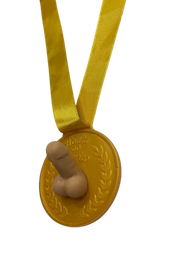 [0001054] MEDALHA COM MINI PÊNIS - IMPORTAÇÃO