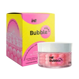 [0001159] BUBBLE VIBES 3 EM 1 LUBRIFICANTE E EXCITANTE COM ESFERAS E JAMBU 120G - INTT