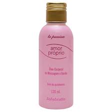[000284] ÓLEO CORPORAL PARA BANHO E MASSAGEM AMOR PRÓPRIO 120ML - SOFISTICATTO