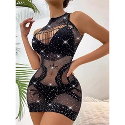 [000872] BODYSTOCKING VESTIDO SENSUAL KALISHA - IMPORTAÇÃO 6717